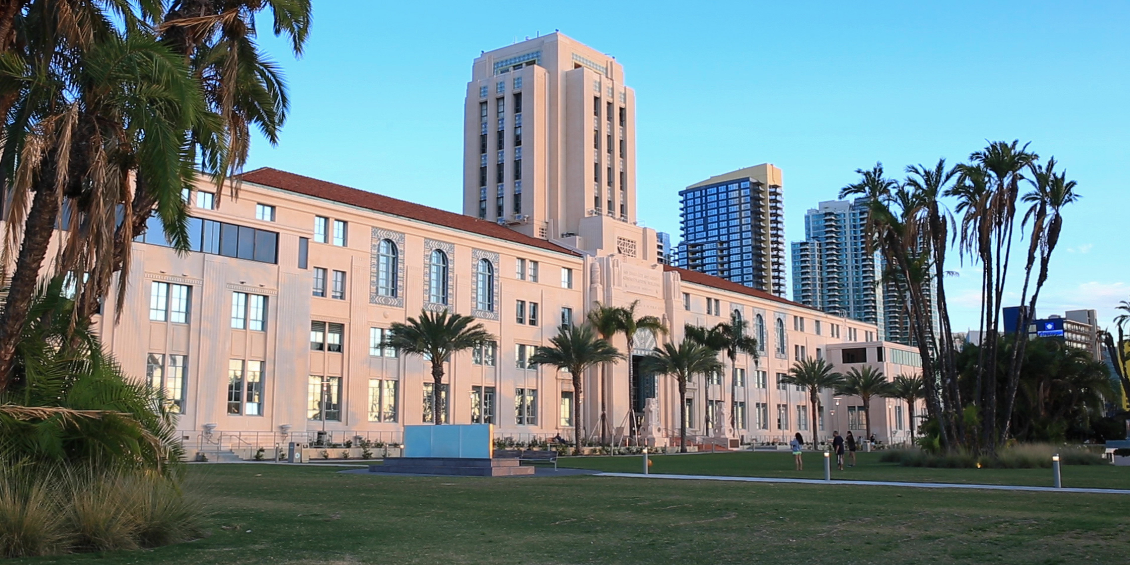 The San Diego County Administration building is shown in this photograph from Nov. 8, 2015.